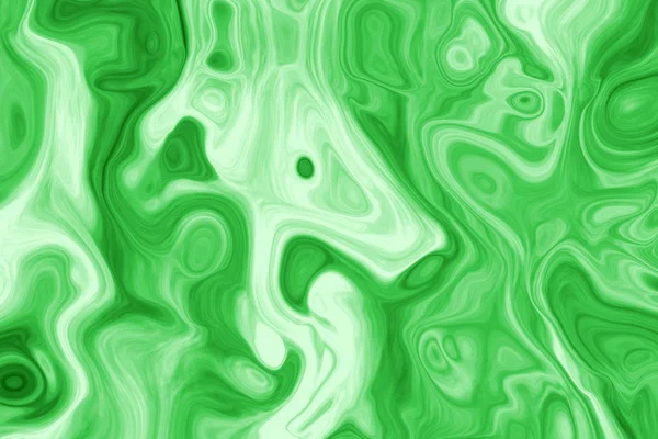 Abstract Background Imitation Malachite Rock Formation Effect Movement White Green — Foto de Stock