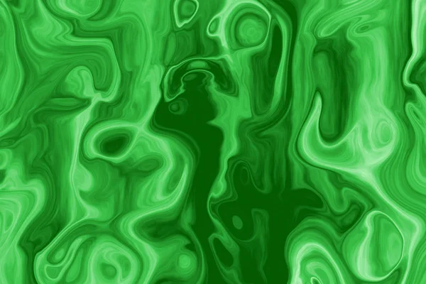 Abstract Background Imitation Malachite Rock Formation Effect Movement White Green — Foto de Stock