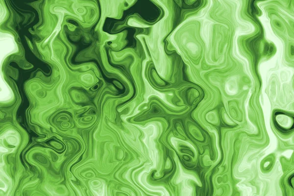 Abstract Background Imitation Malachite Rock Formation Effect Movement White Green — Foto de Stock