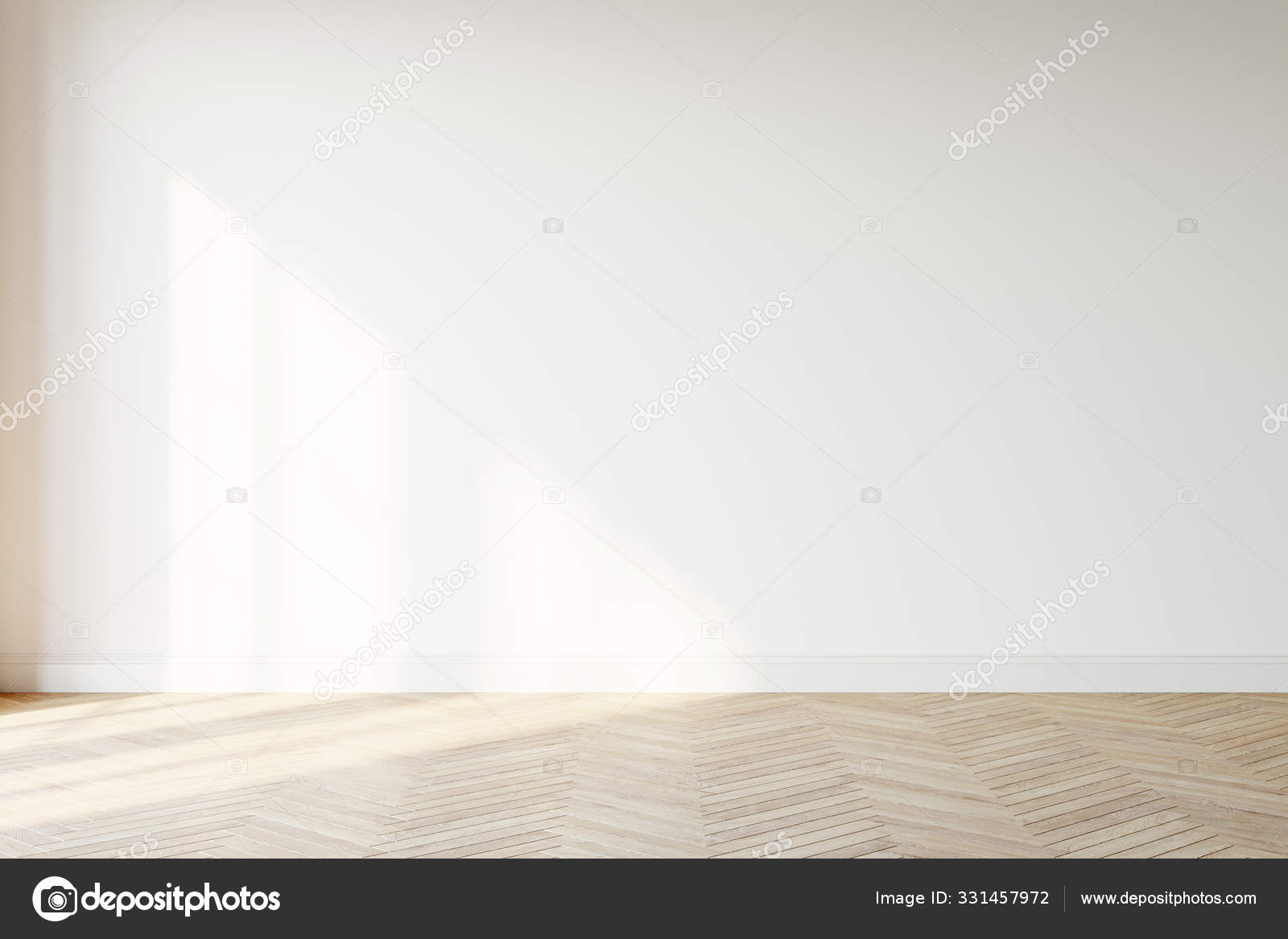 Download Empty Wall Mockup Empty Room White Wall Wood Floor Illustration Royalty Free Photo Stock Image By C Washdogbkk 331457972