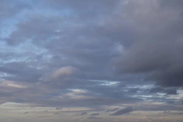 Mooie Abstracte Avondlucht Met Wolken Natuurlandschap — Stockfoto