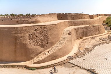 Itchan Kala kalesinin manzarası.