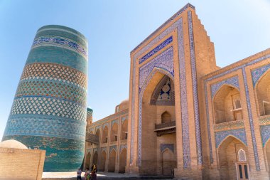 Itchan Kala kalesinin manzarası.