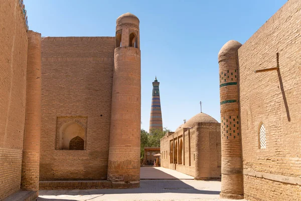 Itchan Kala kalesinin manzarası.