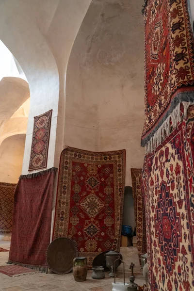 Old Carpet Market Bukhara — Stock Photo, Image