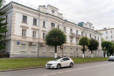 Cheboksary / Rusya - 03.05.20: Cheboksary 'deki eski bina