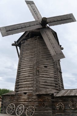 Kazan bölgesindeki eski geleneksel köy.