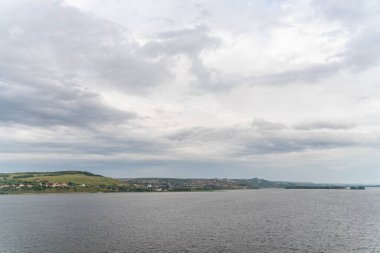 Volga Nehri manzarası