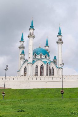 Tataristan 'daki Kazan Kremlin manzarası