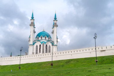 Tataristan 'daki Kazan Kremlin manzarası