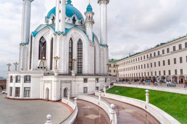 Tataristan 'daki Kazan Camii manzarası