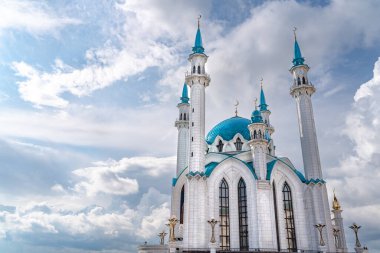 Tataristan 'daki Kazan Camii manzarası