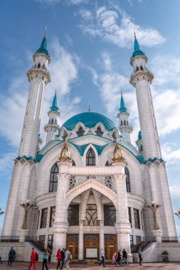 Tataristan 'daki Kazan Camii manzarası
