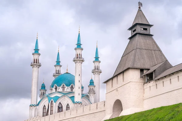 Tataristan Daki Kazan Kremlin Manzarası — Stok fotoğraf