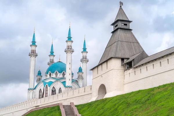 Tataristan Daki Kazan Kremlin Manzarası — Stok fotoğraf