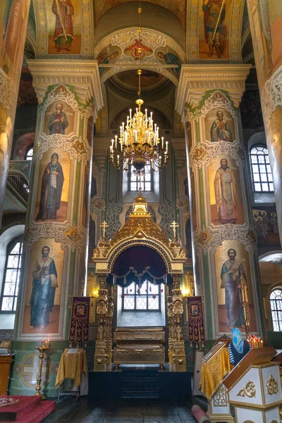 Inde Den Ortodokse Kirke Kazan Kreml Tatarstan - Stock-foto