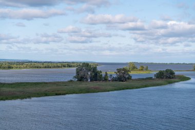 Volga Nehri manzarası