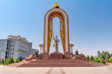 Tacikistan 'ın merkezi meydanı, Dushanbe. Ulusal kahramanın heykeli - Arama sonuçları Web sonuçları Ismoil Somoni