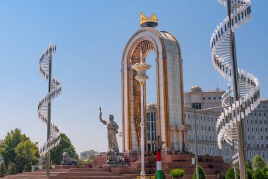 Tacikistan 'ın merkezi meydanı, Dushanbe. Ulusal kahramanın heykeli - Arama sonuçları Web sonuçları Ismoil Somoni