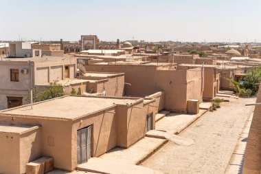 Itchan Kala kalesinin manzarası.