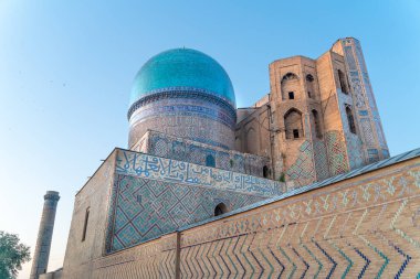 Özbekistan 'ın Buhara kentindeki Shohizinda anıt mezarı