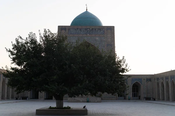 Exterior Antigua Tumba Uzbeka Amir Temur Maqbarasi Gori Amir Uzbekistán — Foto de Stock