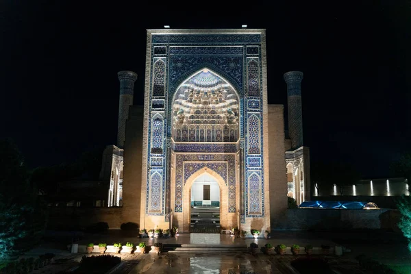 Gor Amir Maqbarasi Mausoleum Samarkand Uzbekistan — Stock Photo, Image