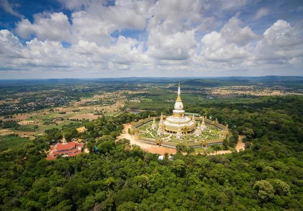 Vue Aérienne Wat Pha Nam Yoi, Temple Pha Nam Yoi — Photo