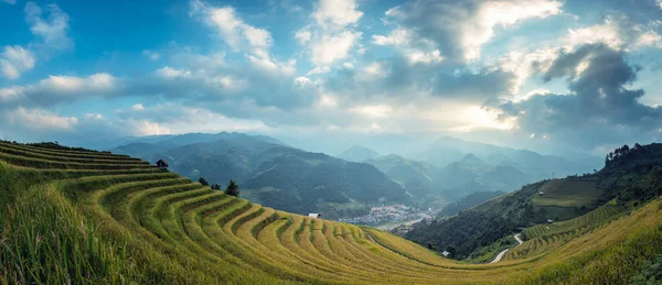 Vietnam krajina panorama scéna. — Stock fotografie