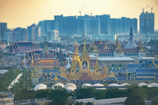 Das Königliche Krematorium Für König Bhumibol Adulyadej Sanam Luang Nach — Stockfoto