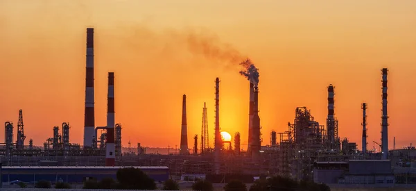 Oil Industry Refinery Factory — Stock Photo, Image