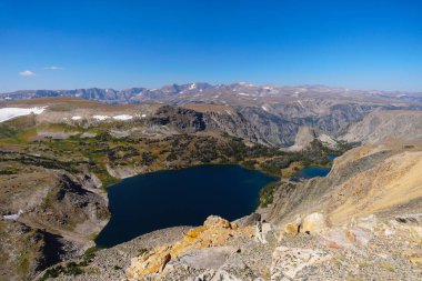 Montana ve Wyoming 'in Beartooth Otoyolu' ndan inanılmaz panoramik manzarası