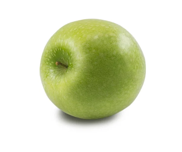 Zelené Apple izolované na bílém pozadí — Stock fotografie