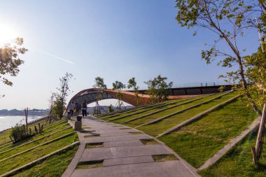 Pa San, Tayland, Pak Nam Pho Nakhonsawan 'ın yeni simgesi..