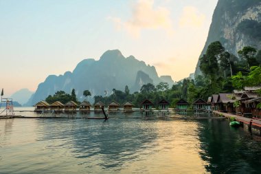 Surat Thani, Tayland - 21 Eylül 2018 Konaklama