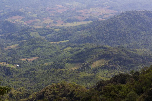 Mountain View Mulayit Taung Moei Wadi Myanmar — стокове фото