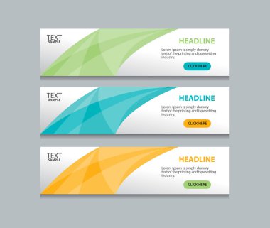 Web afiş tasarım şablon arka plan