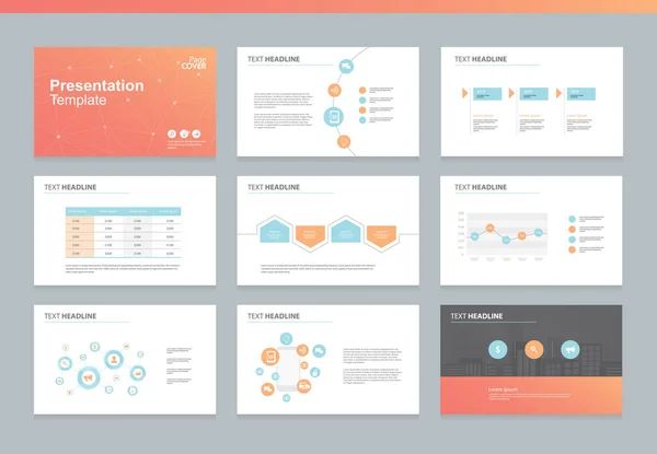 business powerpoint presentation background design template