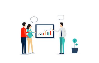 düz iş Finans yatırım analiz kavramı iş insanlar rapor istatistik grafik kavramı ile