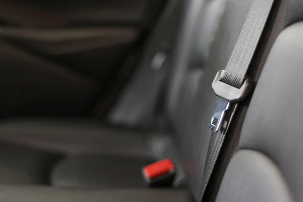 Säkerhetsbältet Bilen Säkerhetsbälten Livräddningsanordningar Från Olyckor — Stockfoto