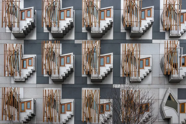 Chambres MSP dans le bâtiment du Parlement écossais — Photo