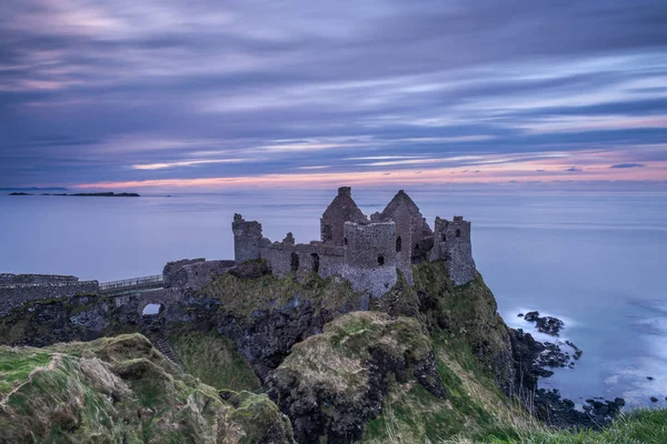 Dunluce castle, Severní Irsko — Stock fotografie