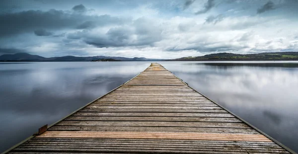 Пристані на Лох Lomond — стокове фото