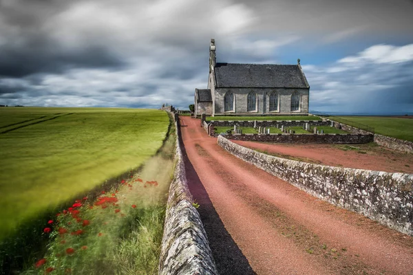 Boarhill Kilisesi, Fife, İskoçya — Stok fotoğraf