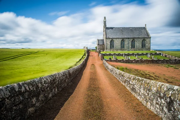 Boarhill εκκλησία, Ανατολή neuk Fife Σκωτία — Φωτογραφία Αρχείου