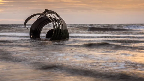 Marys Shell bij Cleveleys op de graafschap Lancashire kust — Stockfoto