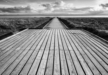 Lytham St Annes cankurtaran botu Jetty, İngiltere