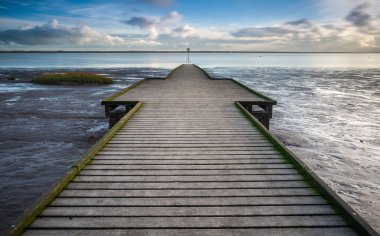 Lytham St Annes cankurtaran botu Jetty, İngiltere