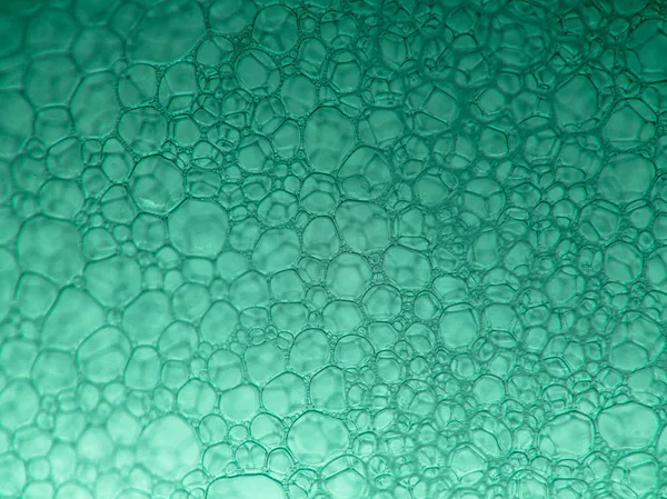 Μακρο Κλείσιμο Σαπουνόφουσκες Μοιάζουν Επιστημονική Εικόνα Του Κυττάρου Και Κυτταρικής — Φωτογραφία Αρχείου