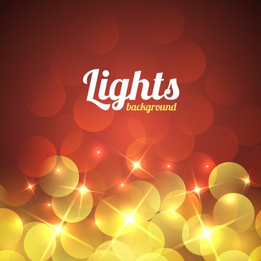 Kırmızı ışıklar arka plan